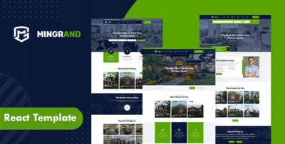 Mingrand - Real Estate React Template