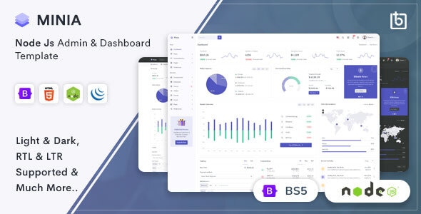 Minia - NodeJS Admin & Dashboard Template Minia - NodeJS Admin & Dashboard Template