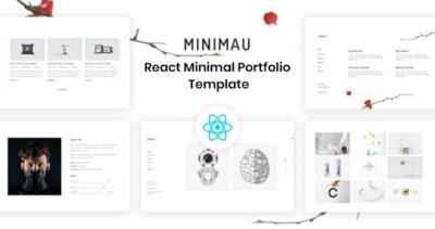 Minimau - React Portfolio Template