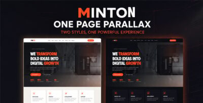 Minton - Digital Agency & Digital Marketing HTML Template