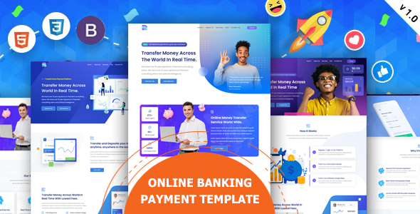 Mosend - Online Banking & Payment Bootstrap Template Mosend - Online Banking & Payment Bootstrap Template