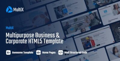 MultiX - Multipurpose Business & Corporate Template
