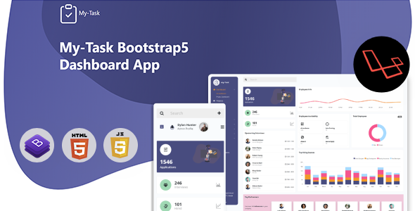 Mytask - Laravel Project Management Admin Template Mytask - Laravel Project Management Admin Template