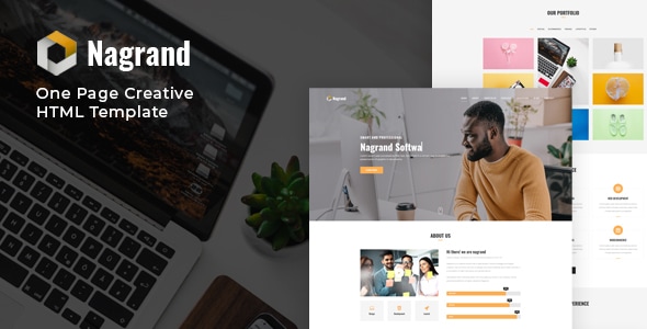 Nagrand - One Page Creative HTML Template Nagrand - One Page Creative HTML Template