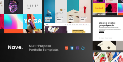 Nave - Multi-Purpose Portfolio Template