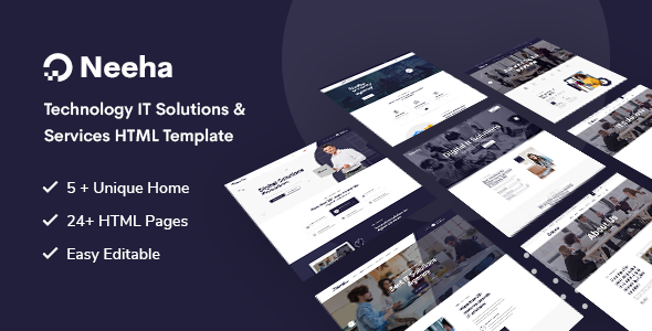 Neeha - Technology IT Solutions & Services HTML5 Template Neeha - Technology IT Solutions & Services HTML5 Template