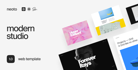 Neoto - Creative Studio Portfolio Template Neoto - Creative Studio Portfolio Template