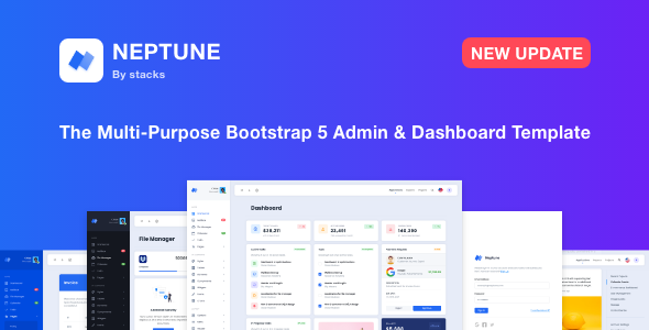 Neptune - Multi-Purpose Bootstrap 5 Admin Dashboard Template Neptune - Multi-Purpose Bootstrap 5 Admin Dashboard Template