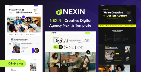 Nexin - Creative Digital Agency & Portfolio Next.js Template Nexin - Creative Digital Agency & Portfolio Next.js Template