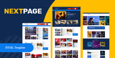 Nextpage - Newspaper,  Magazine , Food HTML Template