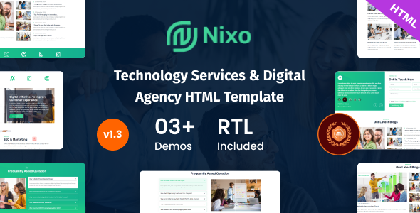 Nixo - IT Services Startup Agency Bootstrap 5 Template Nixo - IT Services Startup Agency Bootstrap 5 Template