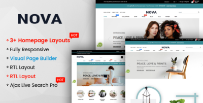 Nova - Multipurpose Drag & Drop Shopify Responsive Theme