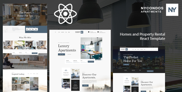 NYCondos - Home Rental React Template NYCondos - Home Rental React Template