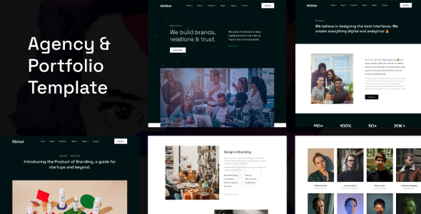 Obicol - Agency & Portfolio Template Obicol - Agency & Portfolio Template