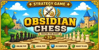 Obsidian Chess | 3D HTML5 Multiplayer Game