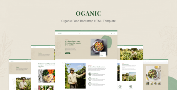 Oganic - Organic Food Bootstrap HTML Template Oganic - Organic Food Bootstrap HTML Template