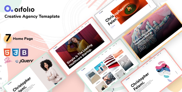 Oifolio- Creative Agency Bootstrap HTML Template Oifolio- Creative Agency Bootstrap HTML Template