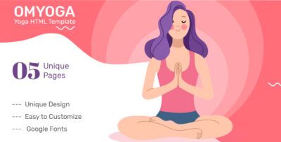 OMYOGA - Yoga Fitness HTML5 Template