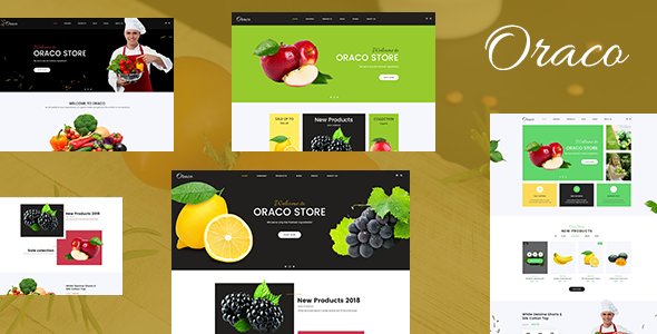 Oraco - Organic & Healthy Food PrestaShop Theme Oraco - Organic & Healthy Food PrestaShop Theme