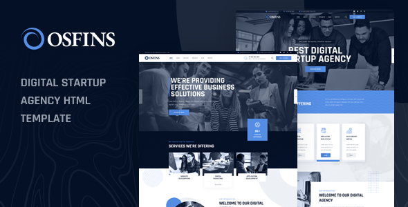 Osfins - Digital Startup Agency HTML Template Osfins - Digital Startup Agency HTML Template
