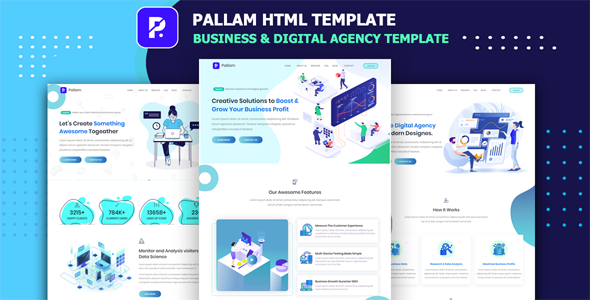 Pallam - Corporate Business & Digital Agency Template Pallam - Corporate Business & Digital Agency Template