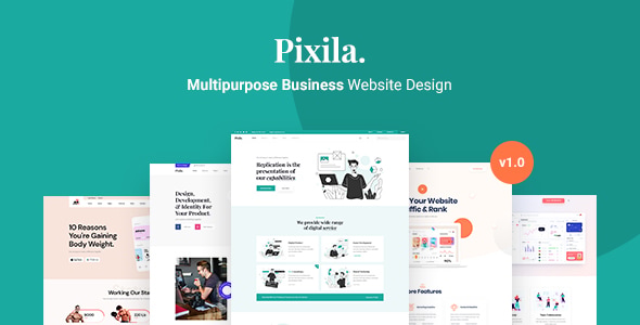 Pixila - Creative Multipurpose HTML Template Pixila - Creative Multipurpose HTML Template