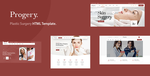 Progery - Plastic Surgery HTML Template Progery - Plastic Surgery HTML Template