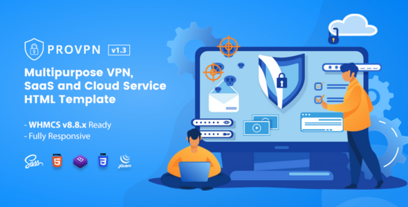 Provpn | Multipurpose VPN HTML Template with WHMCS Provpn | Multipurpose VPN HTML Template with WHMCS
