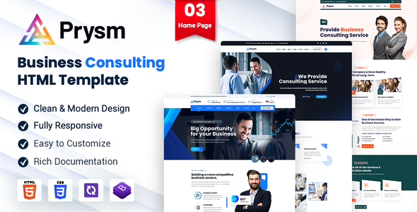 Prysm - Consulting Business HTML Template Prysm - Consulting Business HTML Template