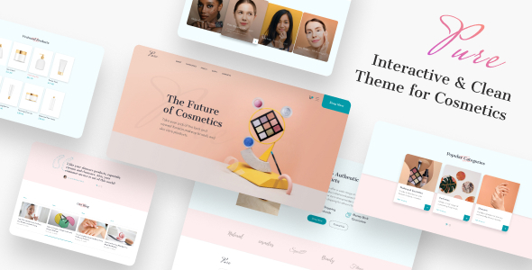PureCosmetics - Cosmetics HTML Template PureCosmetics - Cosmetics HTML Template
