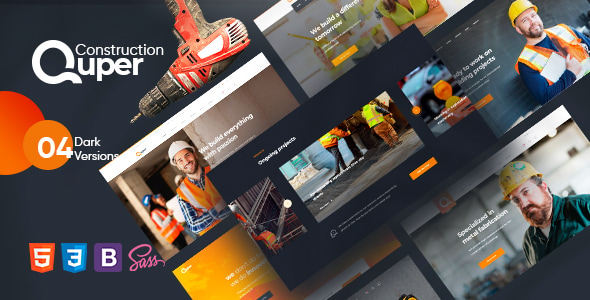 Quper - Construction HTML5 Template Quper - Construction HTML5 Template