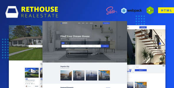 Rethouse - Real Estate HTML Template Rethouse - Real Estate HTML Template