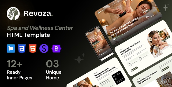 Revoza - Spa and Wellness Center HTML Template Revoza - Spa and Wellness Center HTML Template
