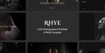 Rhye - AJAX Portfolio HTML5 Template
