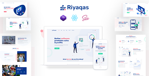 Riyaqas – Saas & Software React JS Template Riyaqas – Saas & Software React JS Template
