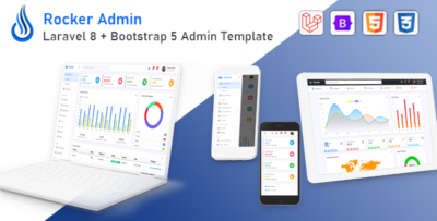 Rocker - Laravel 10 + Bootstrap 5 Admin Template