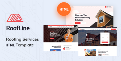 RoofLine - Roofing Services HTML5 Template