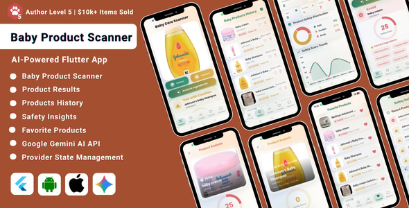 SafeNest | AI Baby Care Product Scanner Flutter App SafeNest | AI Baby Care Product Scanner Flutter App