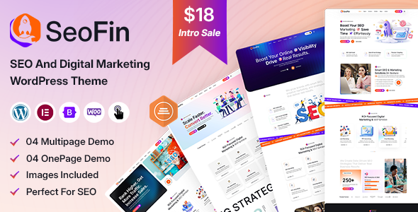 Seofin – SEO And Digital Marketing Agency WordPress Theme Seofin – SEO And Digital Marketing Agency WordPress Theme
