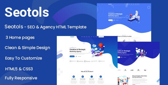 Seotols - SEO And Agency HTML Template Seotols - SEO And Agency HTML Template