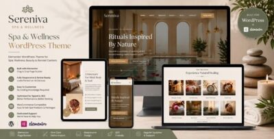 Sereniva - Spa & Wellness WordPress Theme