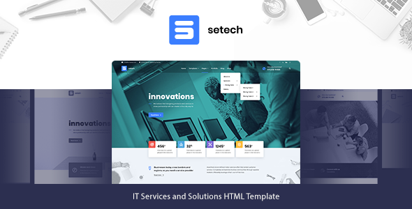 Setech - IT Services and Solutions HTML Template Setech - IT Services and Solutions HTML Template
