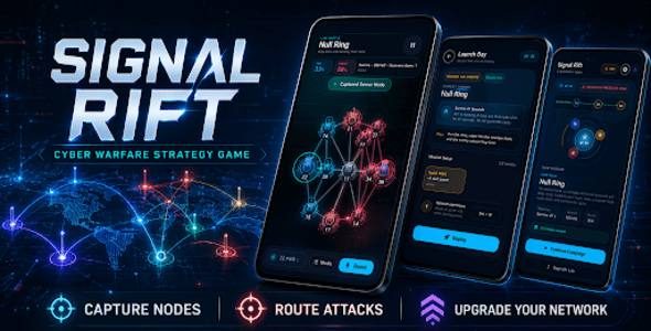 SignalRift Cyber Nodes Flutter Game SignalRift Cyber Nodes Flutter Game