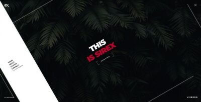 Sirex - Creative Coming Soon Template