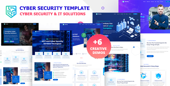 Skerlty - Cyber Security Company HTML Template Skerlty - Cyber Security Company HTML Template