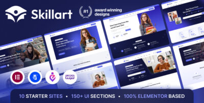 Skillart - Education & Online Course WordPress Theme