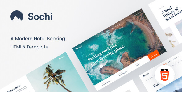 Sochi - Hotel Booking HTML5 Template Sochi - Hotel Booking HTML5 Template