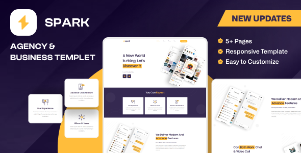 Spark Agency and Business Template Spark Agency and Business Template