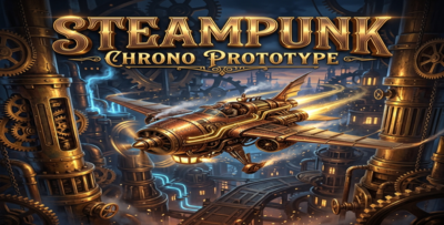 Steampunk Flyer HTML5 Game