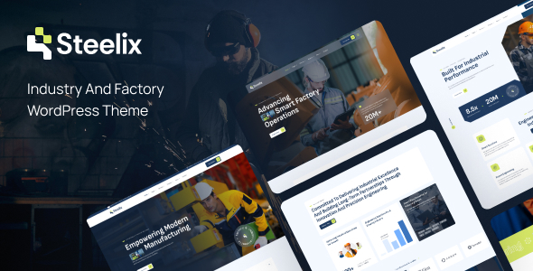 Steelix - Factory & Industrial WordPress Theme Steelix - Factory & Industrial WordPress Theme